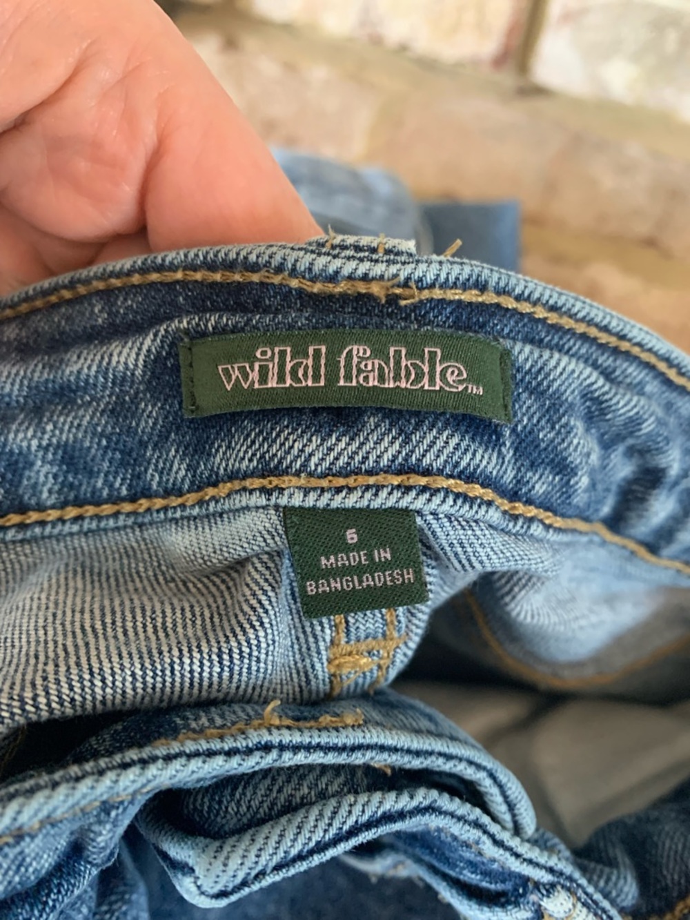 Target | BUNDLE | Women's High Waisted Jeans - Medium and Dark Blue Washes | 6 - Picture 3 of 16